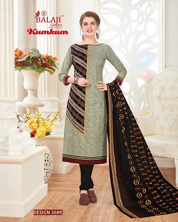 Balaji Cotton Kumkum Vol 19 Cotton Printed Dress Material Wholesale Catalog